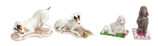Sale 463 Lot 678 Four Nymphenburg Porcelain Figures 20th century