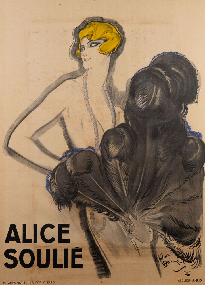 Jean Gabriel Domergue French 1889 1962 Alice Soulie c 1926
