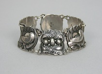 Georg Jensen Sterling Bracelet Georg Jensen designed sterling silver bracelet
