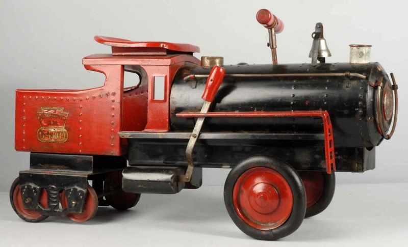 Pressed Steel Keystone Railroad Engine Tender Description American Ride on