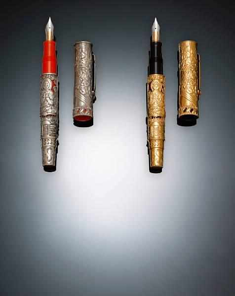 OMAS Triratna Limited Edition Gold Fountain Pen This pen commemorates