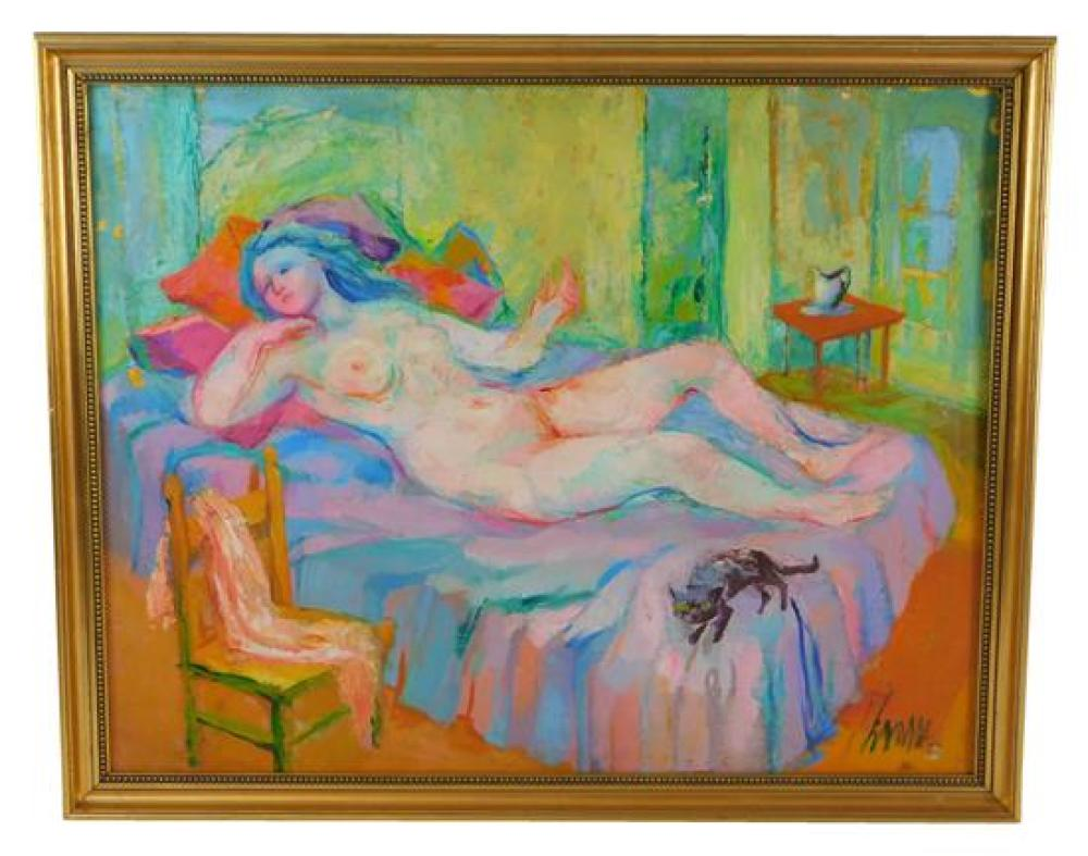 Josephine Sands American 1913 1986 20th C oil on board