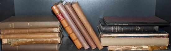 Fine Printing Arts and Crafts Movement Seven bound volumes of