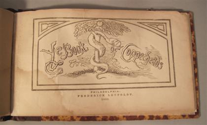 1 vol Leland C G Ye Book of Copperheads Philadelphia