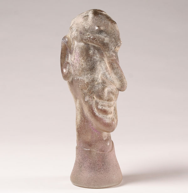 Vetreria Gino Cenedese designed by Ermanno Nason Scavo amethyst bust