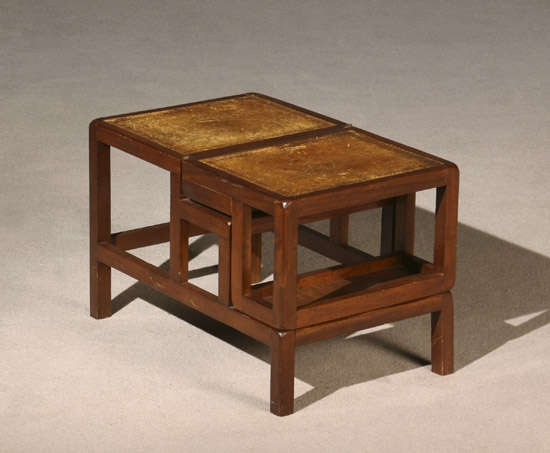 George III Style Mahogany Metamorphic Library Steps Circa 1900 Converting