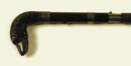 EXTREMELY RARE PRESENTATION REMINGTON CANE GUN Cal 32 RF SN