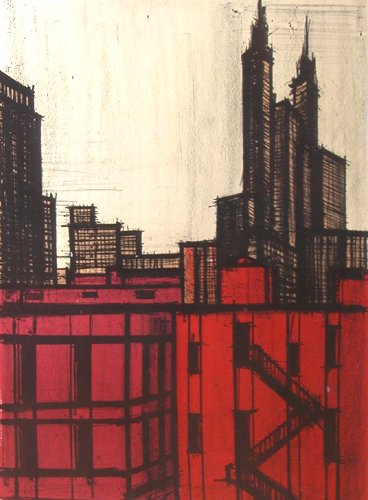 one of Bernard Buffet s Famous series of prints on