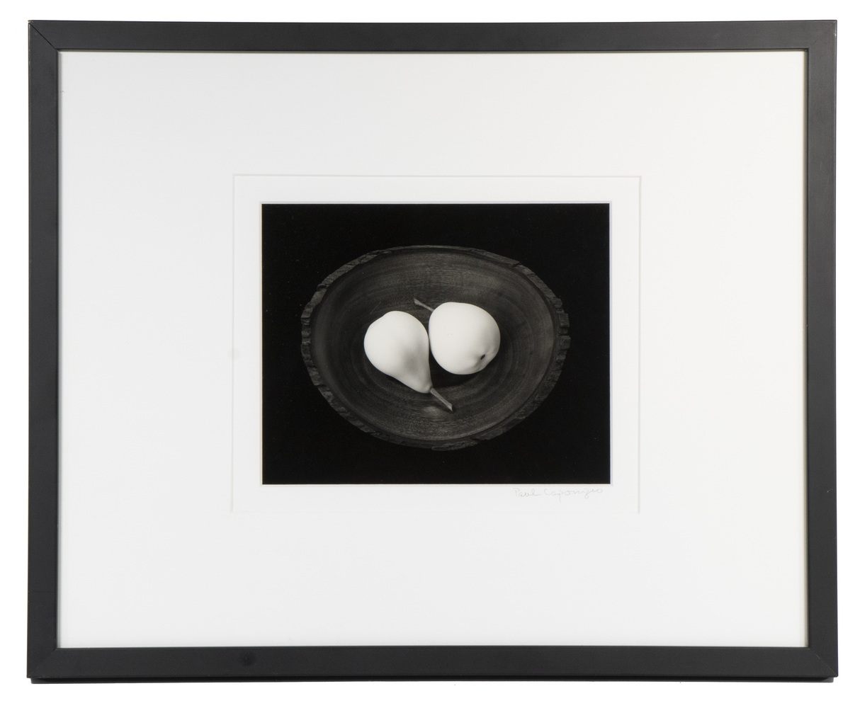 PAUL CAPONIGRO NY MA ME 1932 Pears New York silver