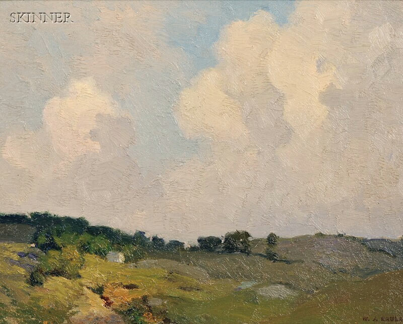 William Jurian Kaula American 1871 1953 Landscape 28 Estate stamped