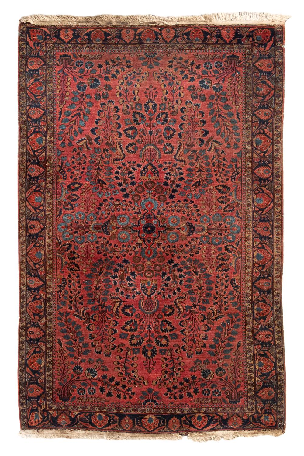 SAROUK RUG 4 1 X 6 5 EARLY 20TH CENTURYSAROUK