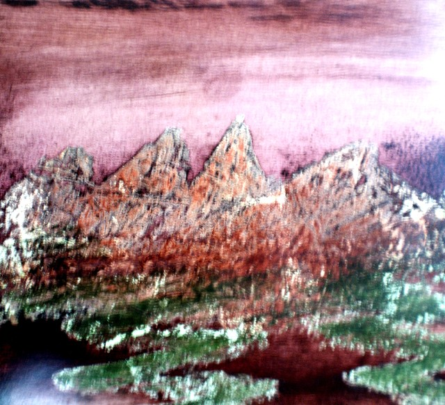 Sidney Nolan 1917 1992 Untitled 1967 oil on paper signed