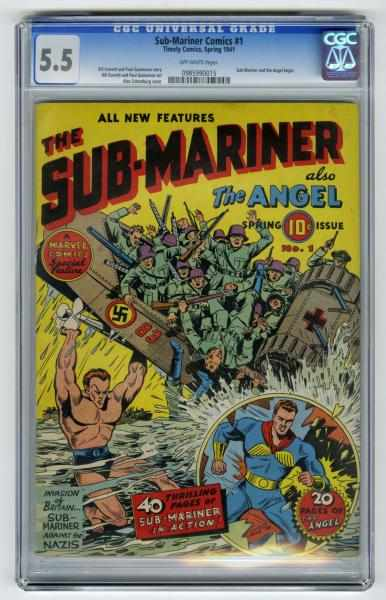 Sub Mariner Comics 1 CGC 5 5 Timely Comics Click
