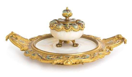 Sale 493 Lot 160 A French Gilt Bronze Onyx and