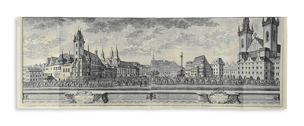 PRAGUE Pfeffel Johann Andreas after Dietzler Johann Josephus Pr chtiger
