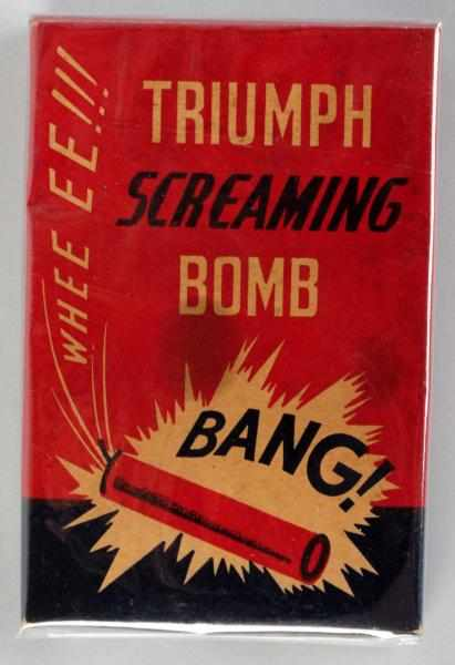 Triumph Screaming Bomb 2 Salute Firecrackers Class 1 Manufactured by