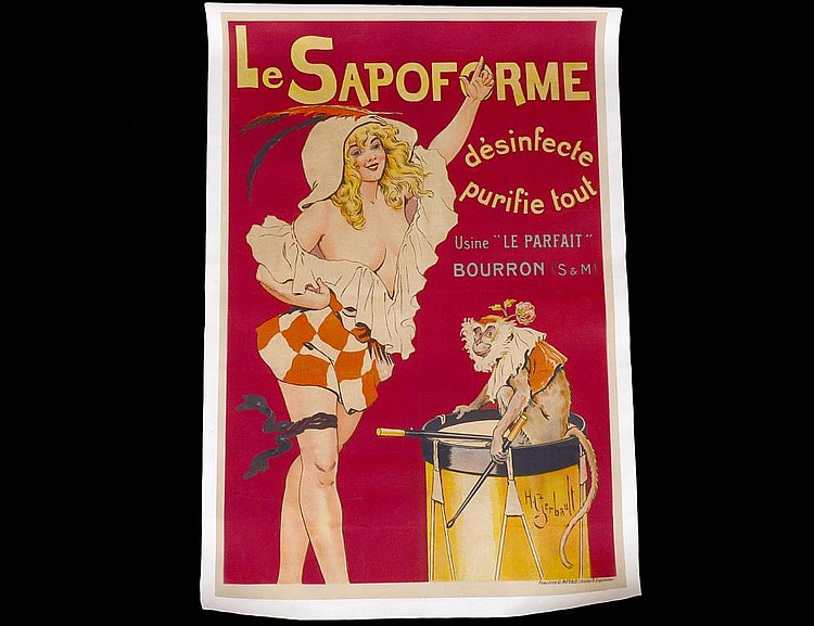 HENRY GERBAULT FRENCH 1863 1930 La Sapoforme Circa 1910 Color