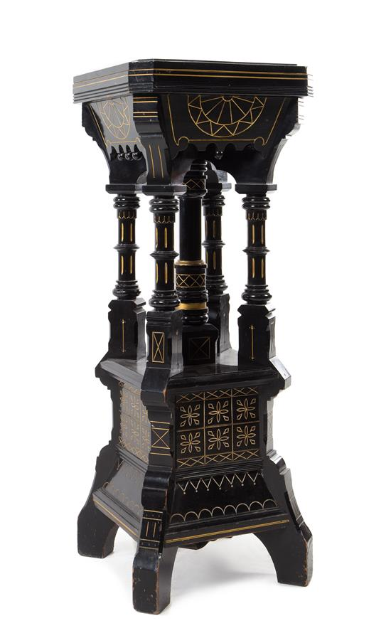 Sale 504 Lot 941 A Renaissance Revival Ebonized and Parcel