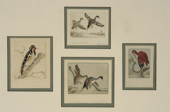 Benson Bond Moore American 1882 1974 A Sapsucker Pintails Coming