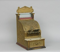 Antique Cash Register American ca 1909 Highly decorative this antique