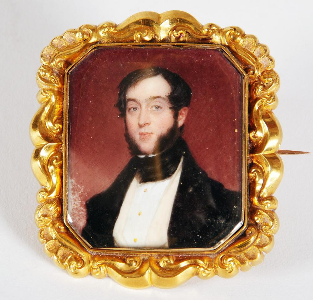 ENGLISH SCHOOL mid 19th century John Piercey Henderson A Gentleman