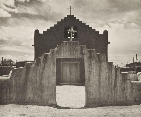 Ansel Adams 1902 1984 Taos Pueblo 1977 Boston New York