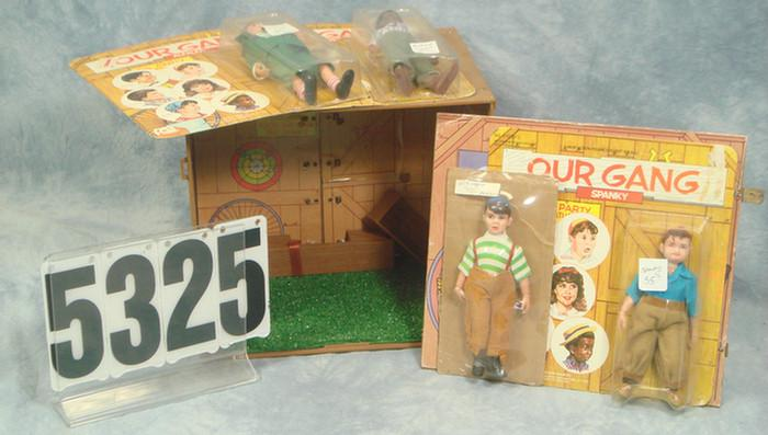 Mego Our Gang Club House with characters some mint on