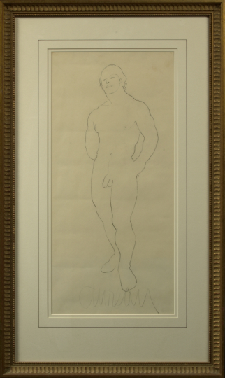 George Valentine Dureau American New Orleans b 1930 Study of