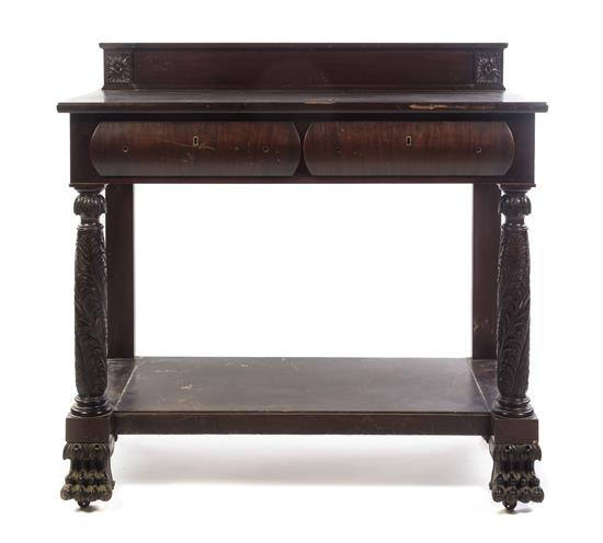 Sale 321 Lot 767 An American Classical Style Mahogany Server