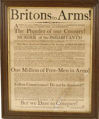 J Hatchard Britons to Arms a propaganda paper relating to