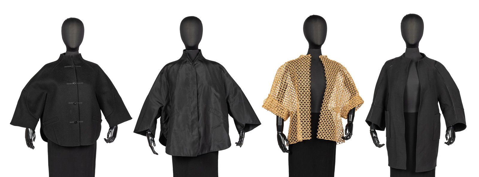 Four Ralph Rucci Jackets 2000s This lot contains four jackets