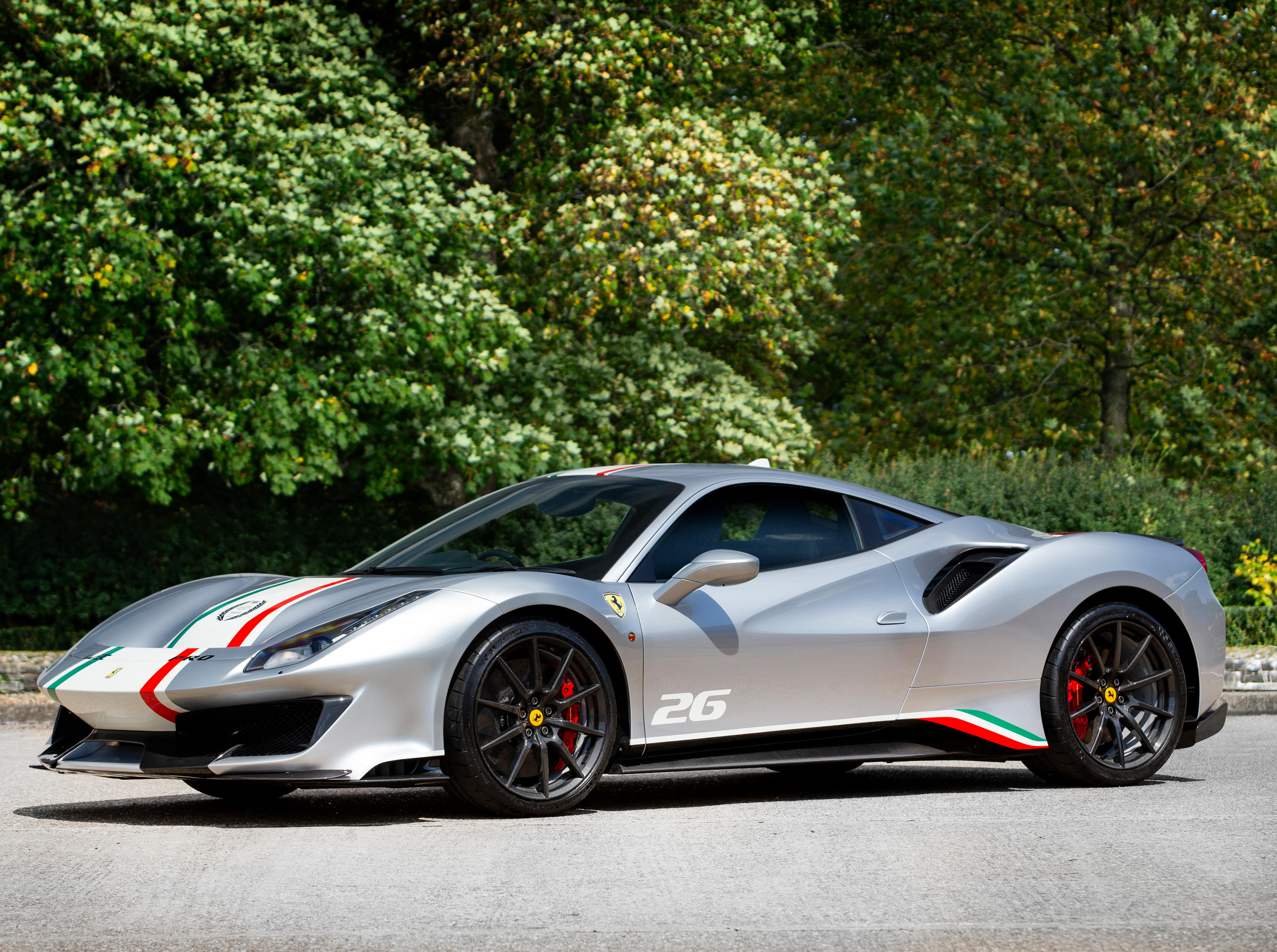 2020 FERRARI 488 PISTA PILOTI COUP REGISTRATION NO LJ70 XKN