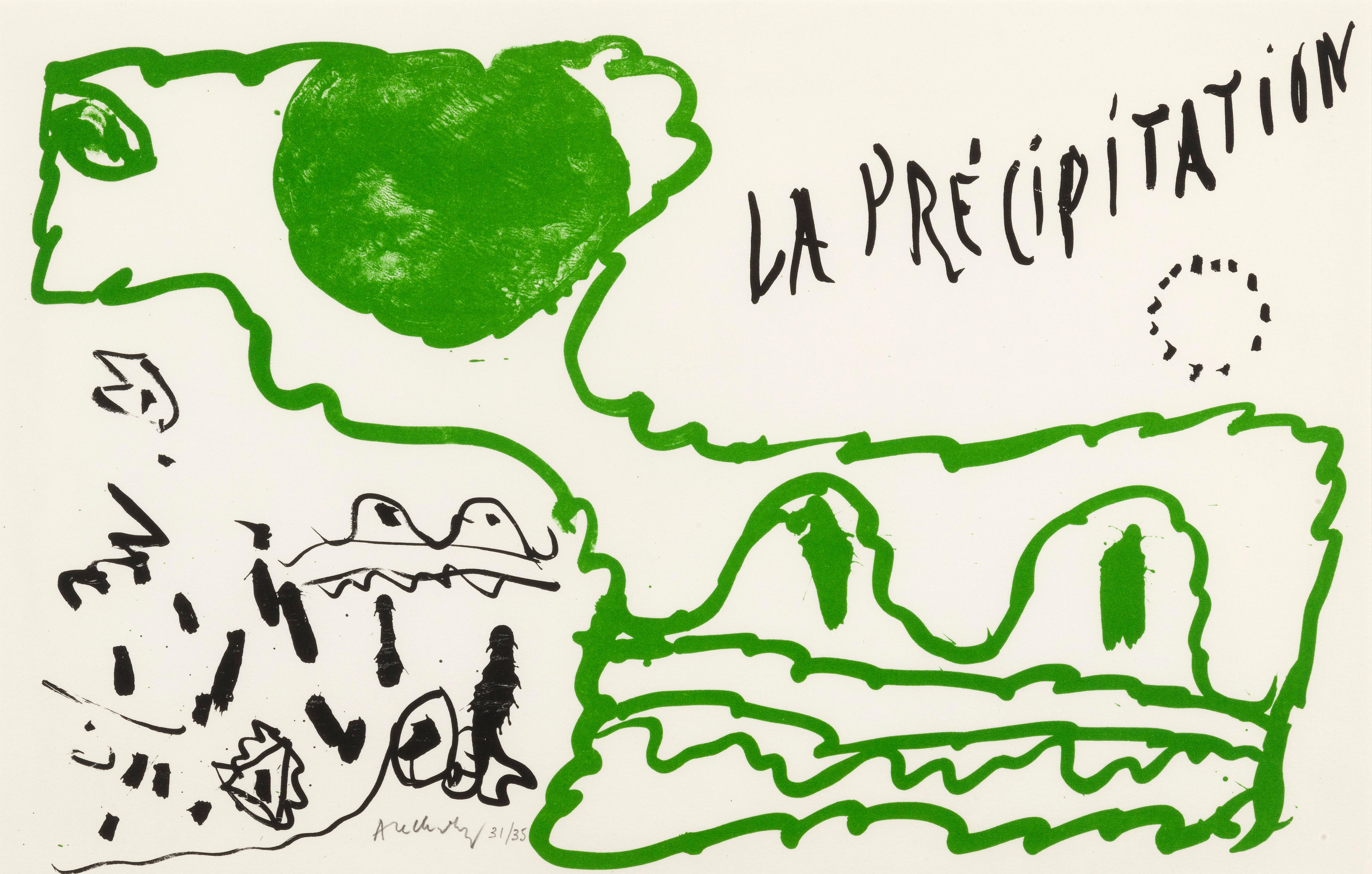 PIERRE ALECHINSKY BORN 1927 Le r ve de l Amonite