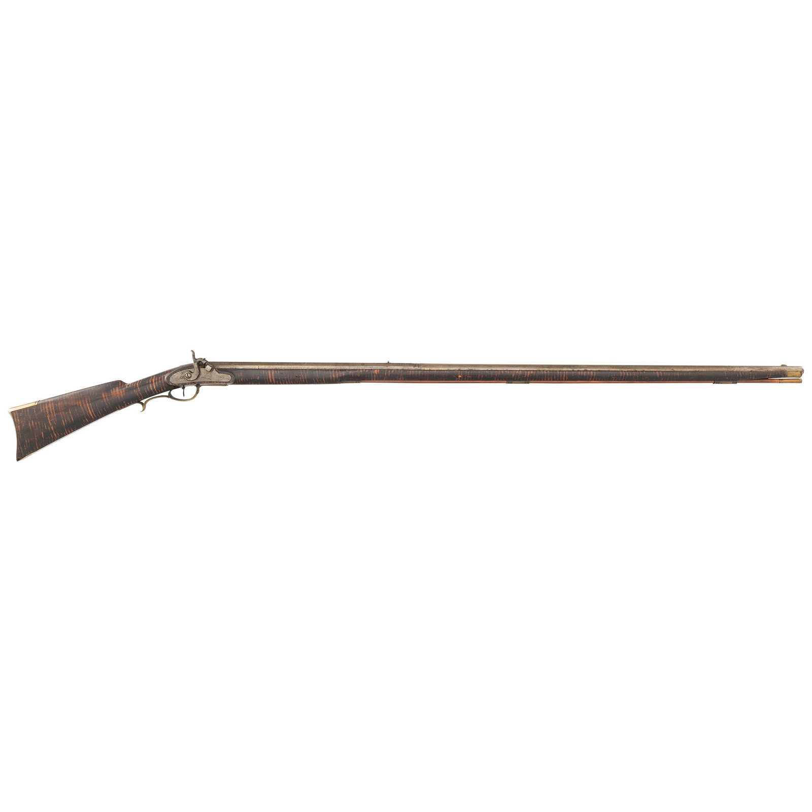 Percussion Trade Gun by H E Leman 50 caliber 46