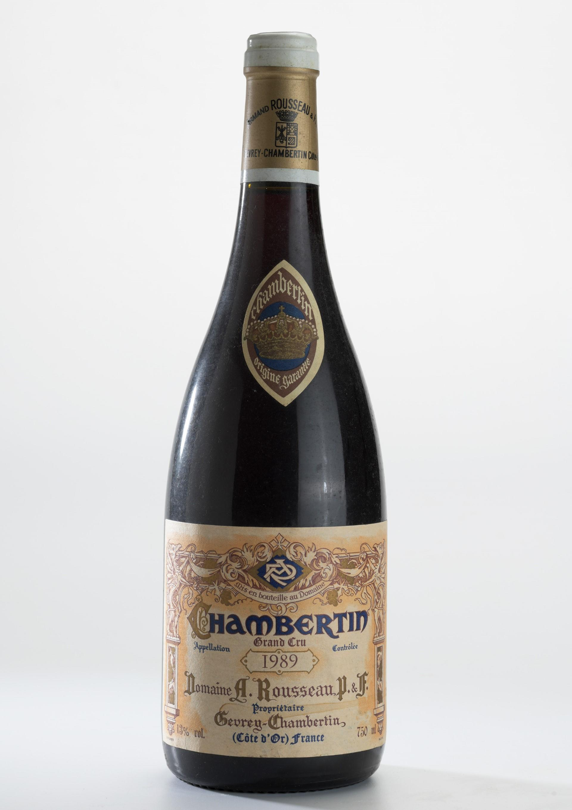 CHAMBERTIN 1989 DOMAINE ARMAND ROUSSEAU 1 Chambertin 1989 Domaine Armand