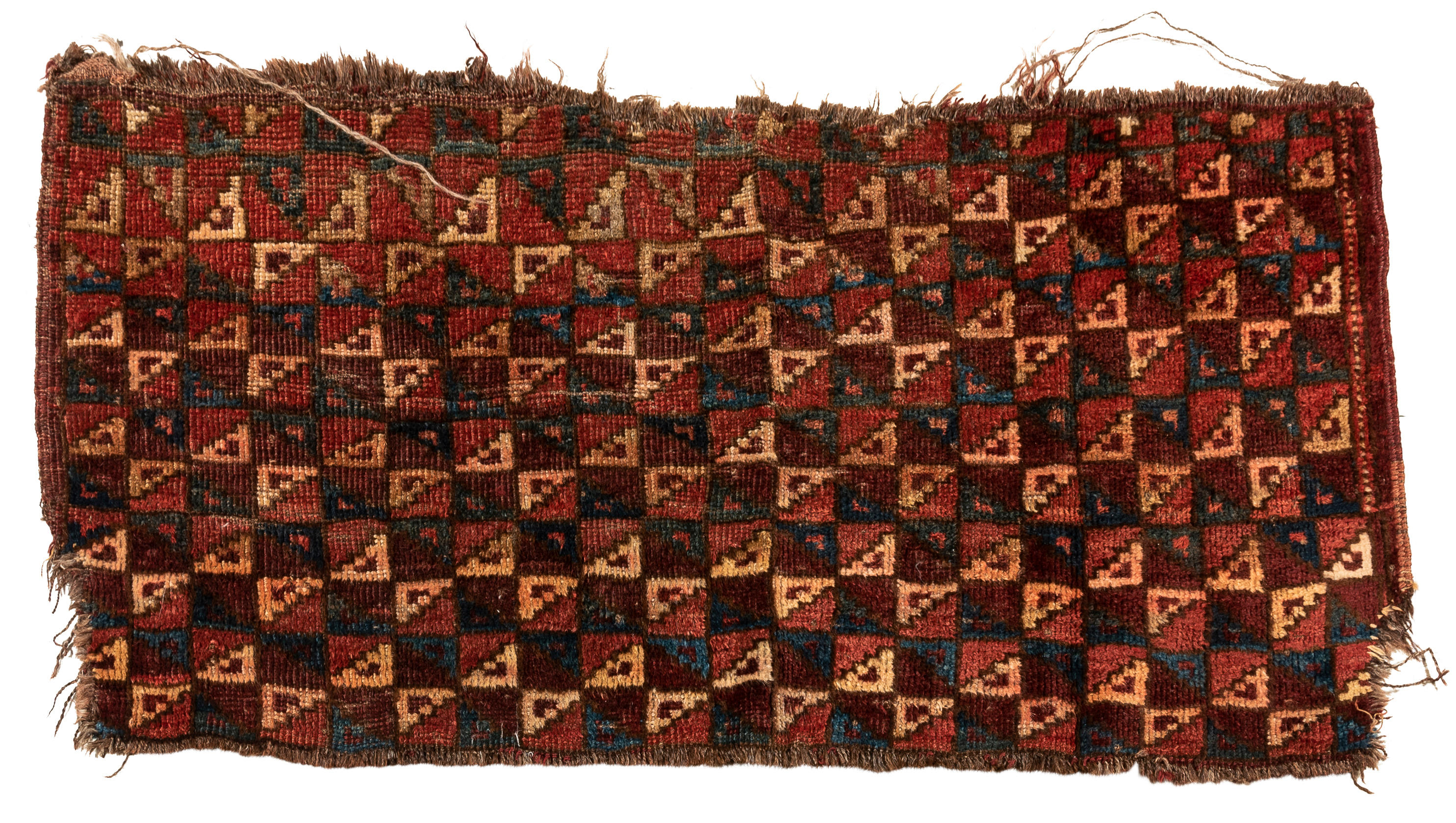 CENTRAL ASIAN FRAGMENT Central Asia c late 19th century 3
