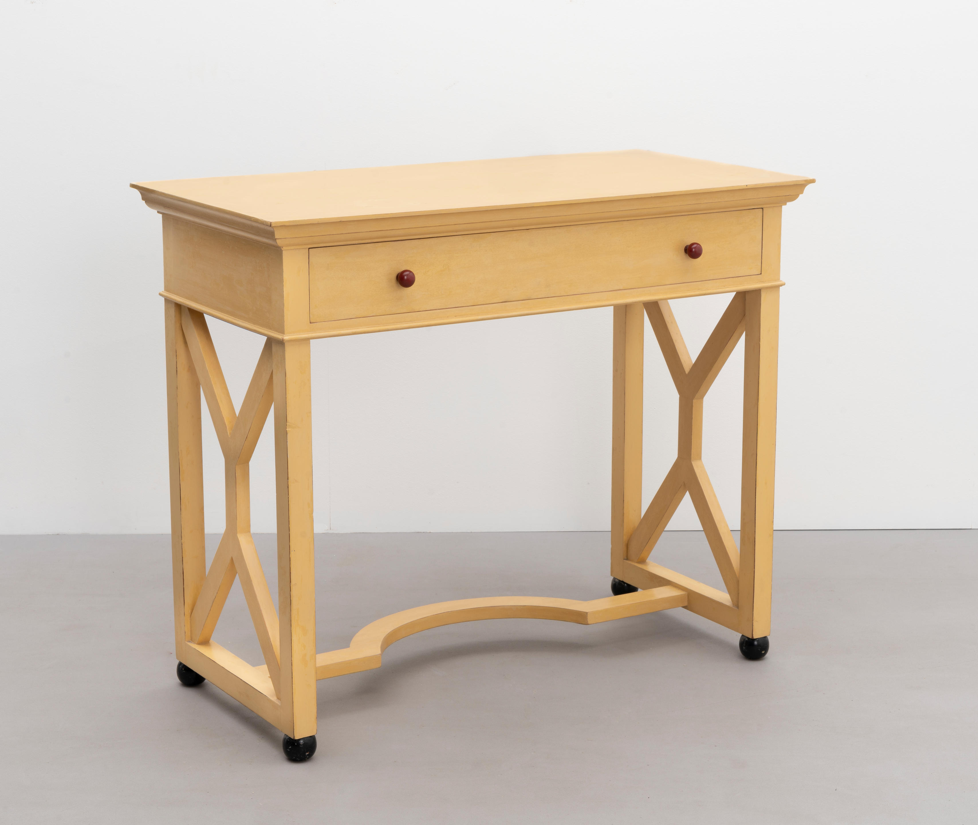 POSSIBLY HEAL SON Writing table circa 1920 Painted wood single