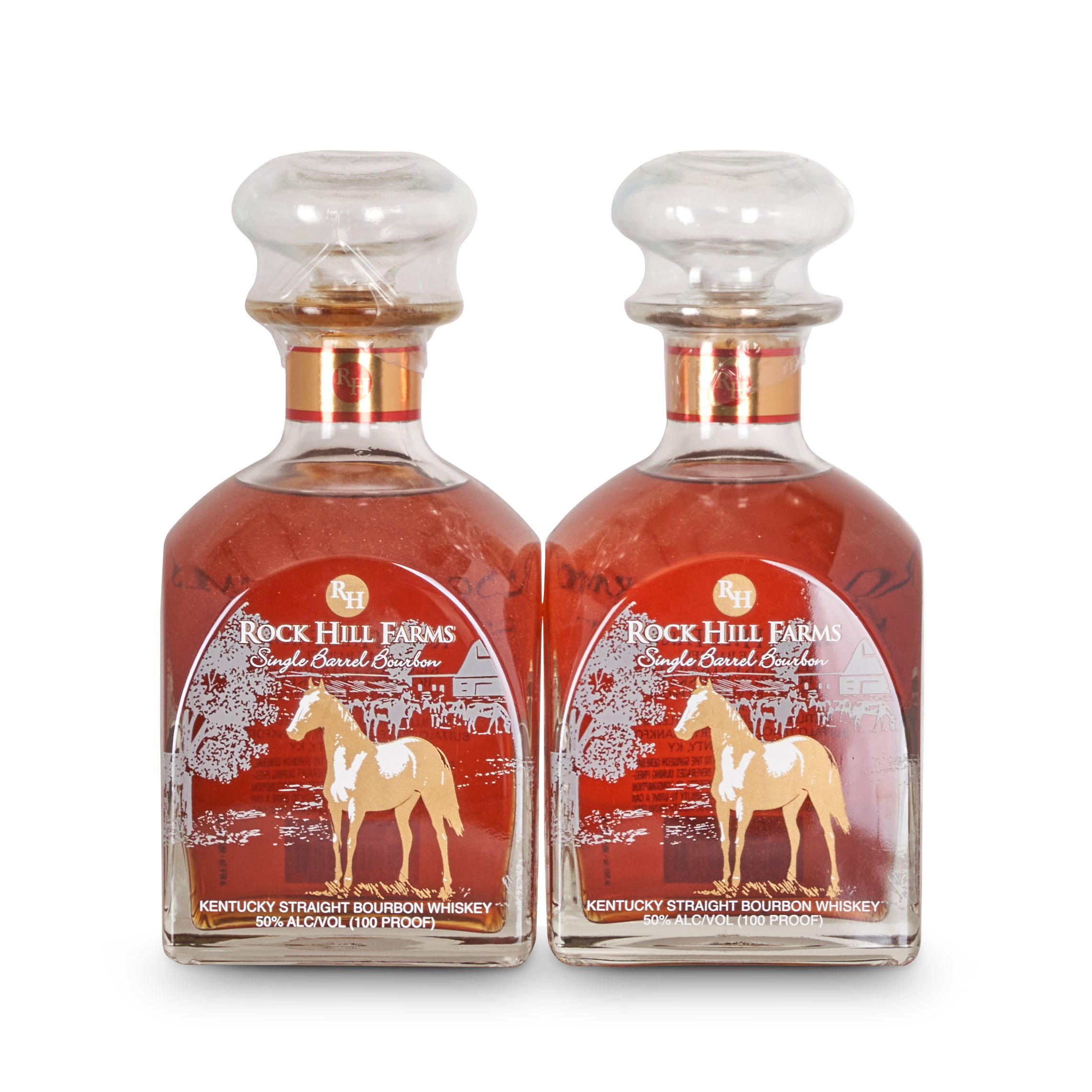 ROCK HILL FARMS SINGLE BARREL 2 750ML BOTTLES Rock Hill