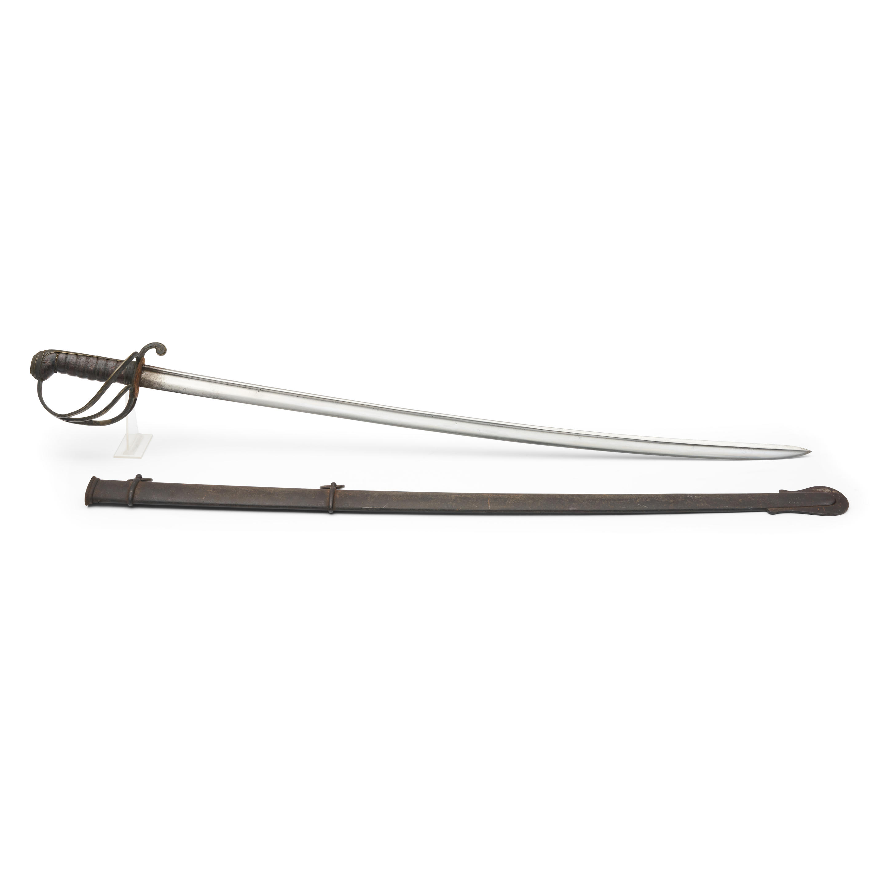 U S MODEL 1833 DRAGOON ENLISTED MAN S SABER AND