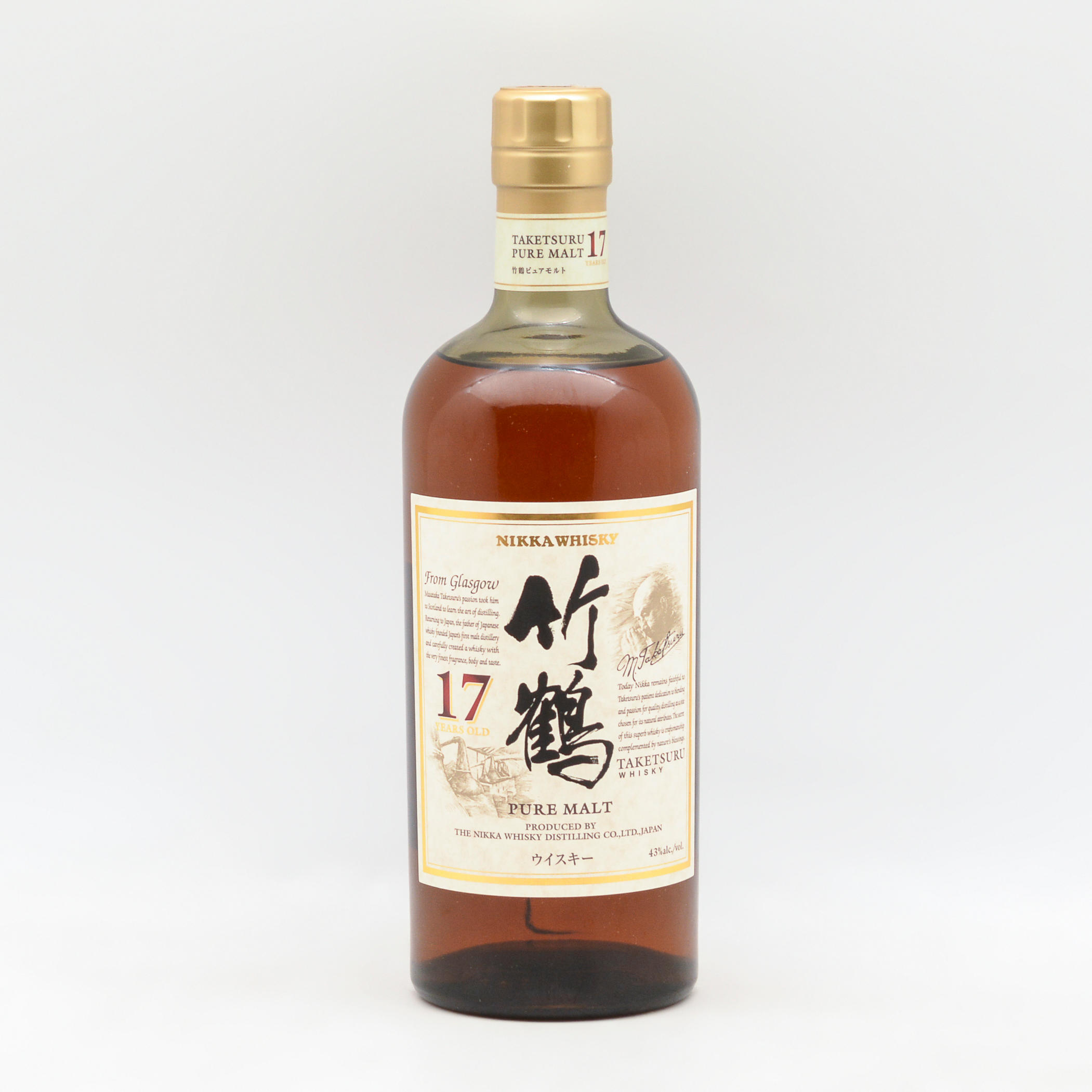 NIKKA 17 YEARS OLD TAKETSURU PURE MALT 1 BOTTLE Nikka