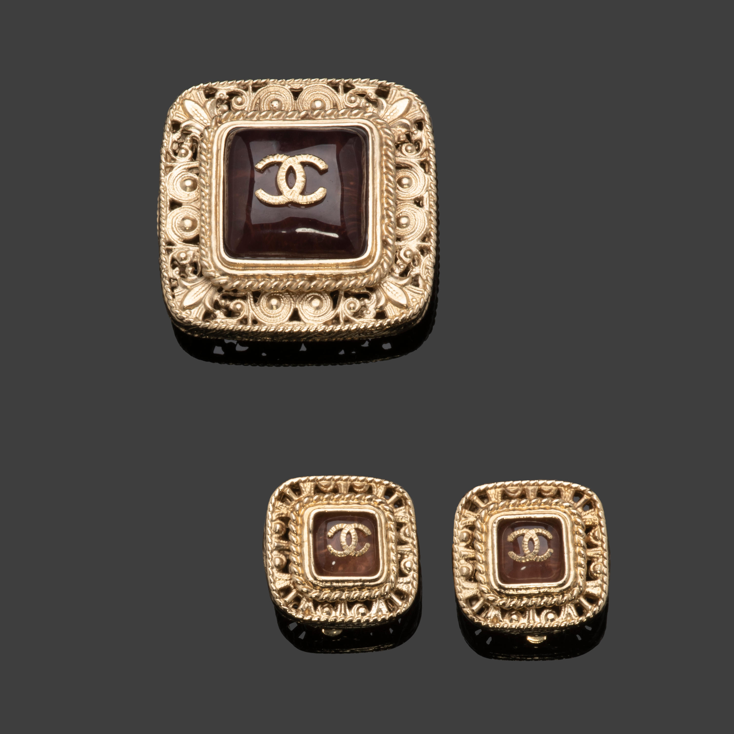 CHANEL COLLECTION PR T PORTER AUTOMNE HIVER 2012 BROCHE ET