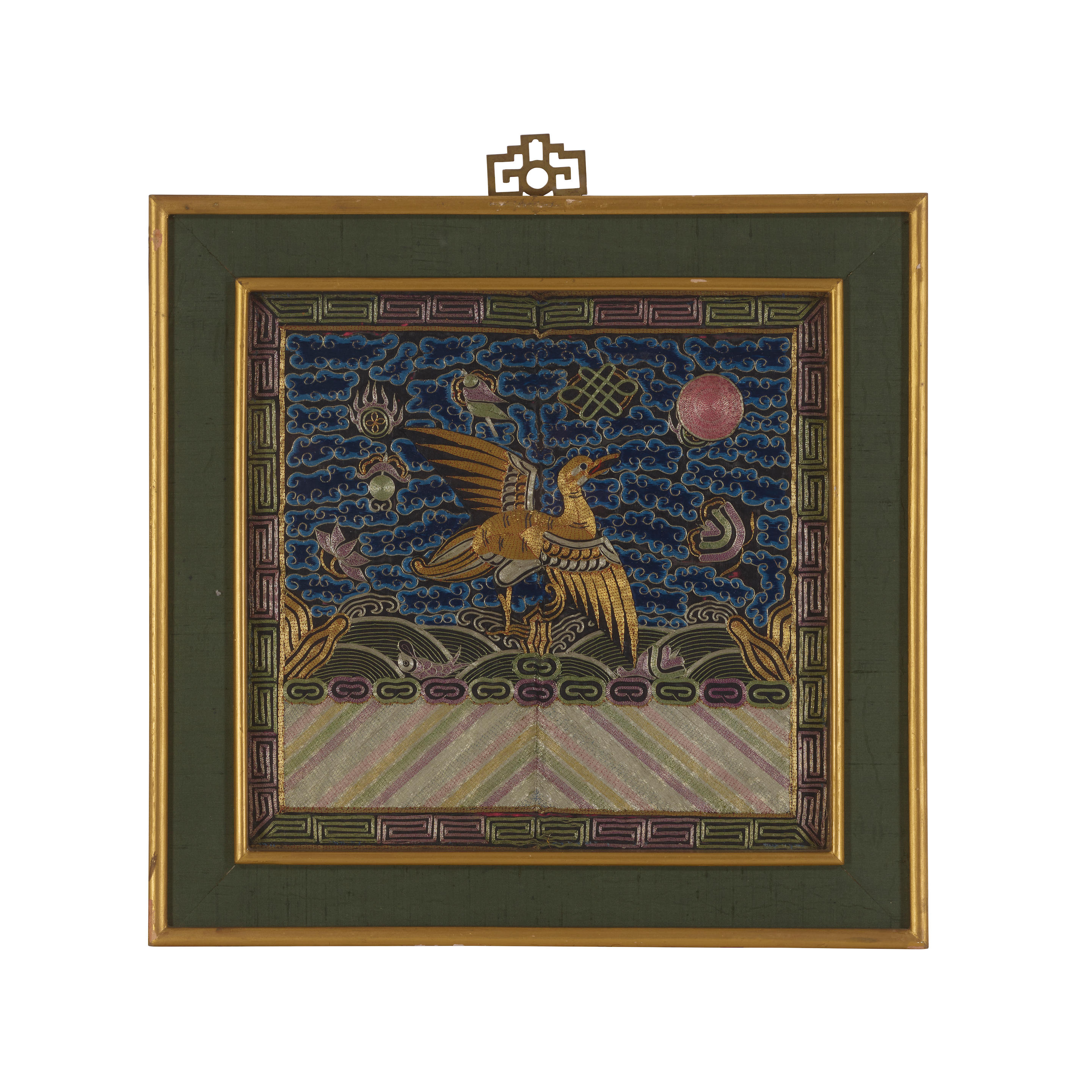 A GROUP OF TWENTY EMBROIDERED TEXTILES Late Qing Dynasty 20th