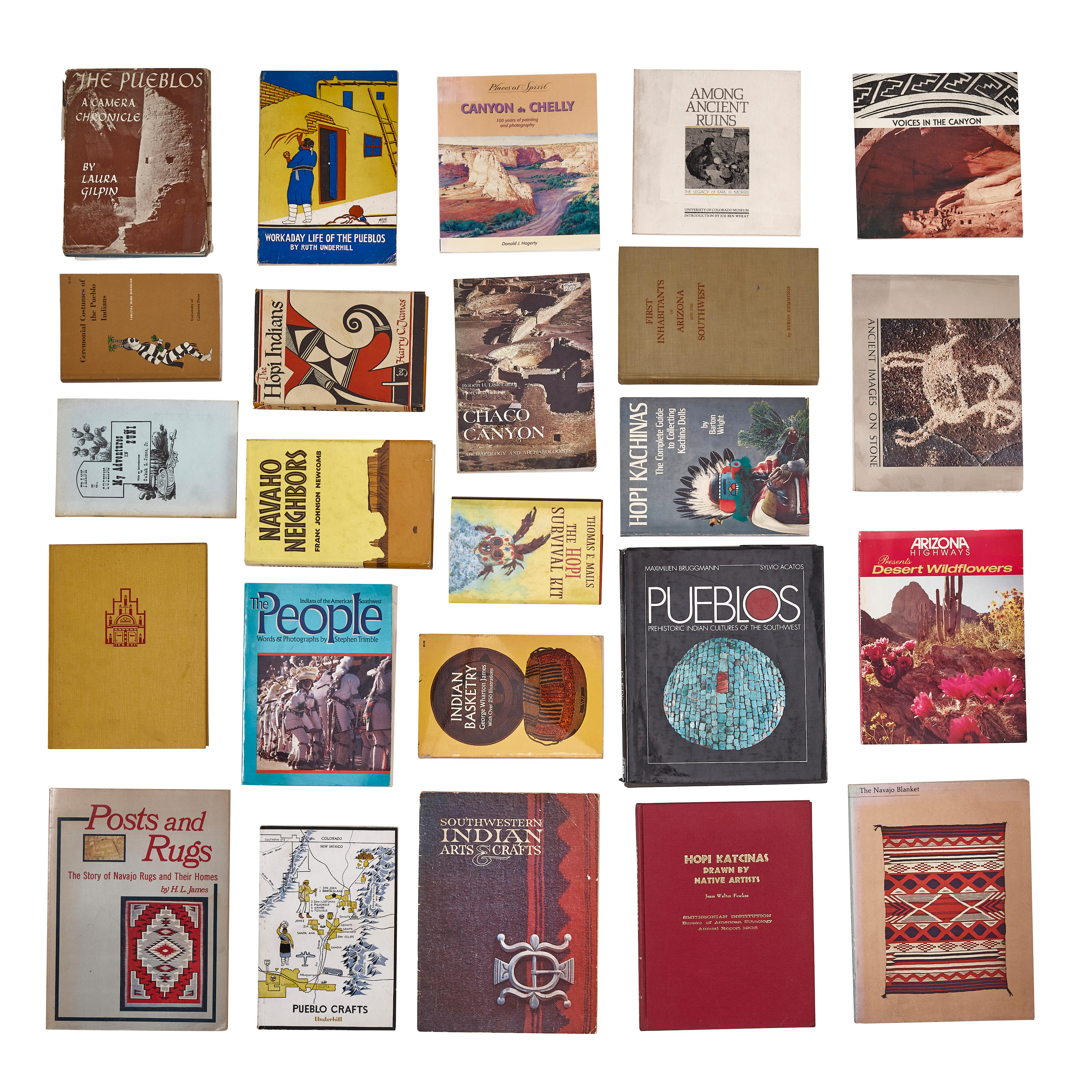 A SELECTION OF NATIVE AMERICAN REFERENCE BOOKS Twenty three volumes