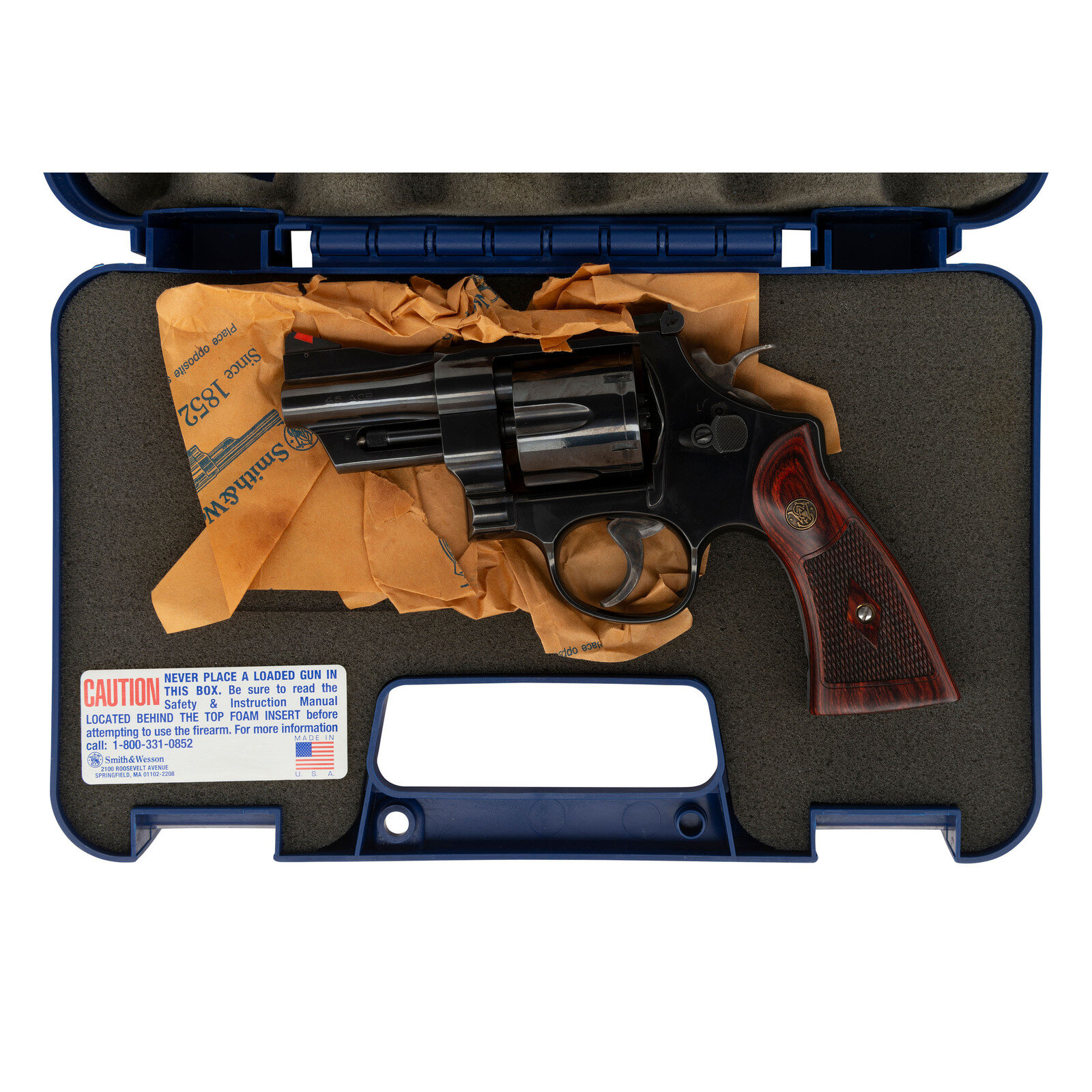 Smith amp Wesson Model 25 14 in Box 45 ACP