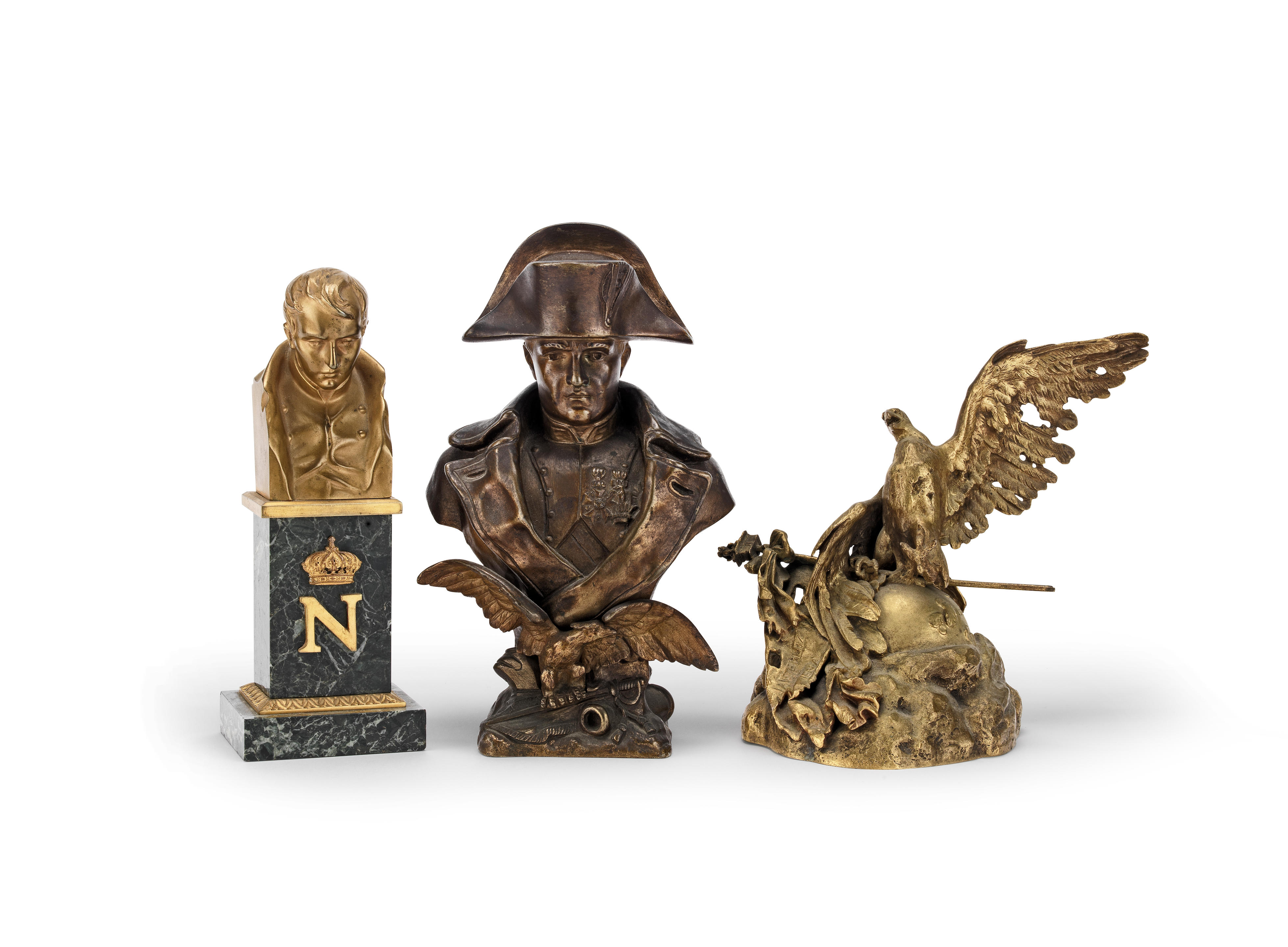 OF NAPOLEONIC INTEREST A COLLECTION OF THREE LATE 19TH EARLY
