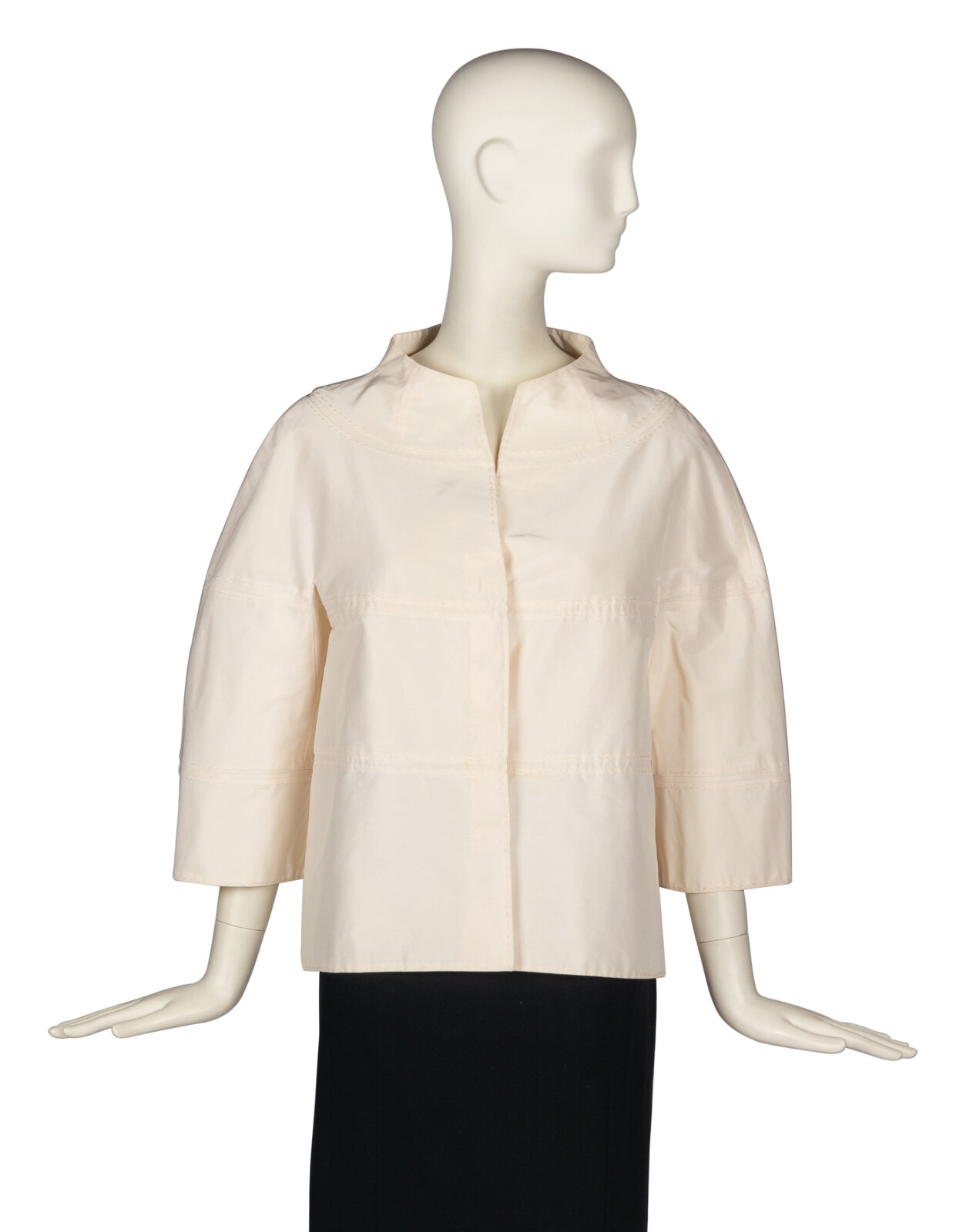 Ralph Rucci Chado Jacket Lightweight 3 4 sleeve jacket in