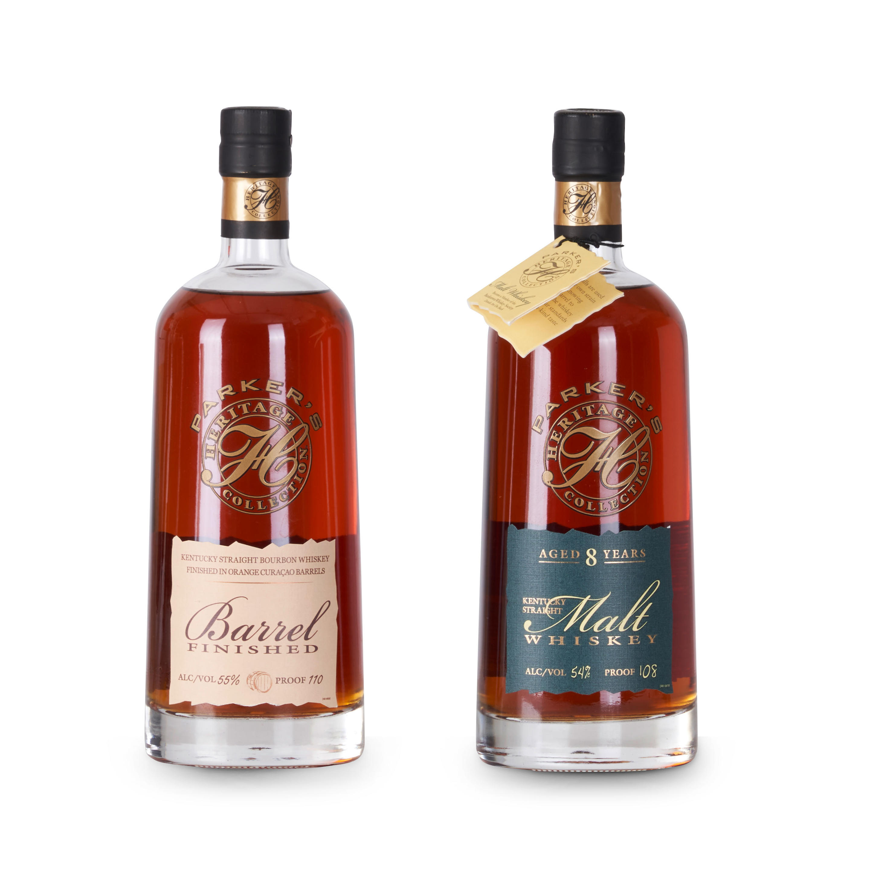 MIXED PARKER S HERITAGE 2 750ML BOTTLES Mixed Parker s