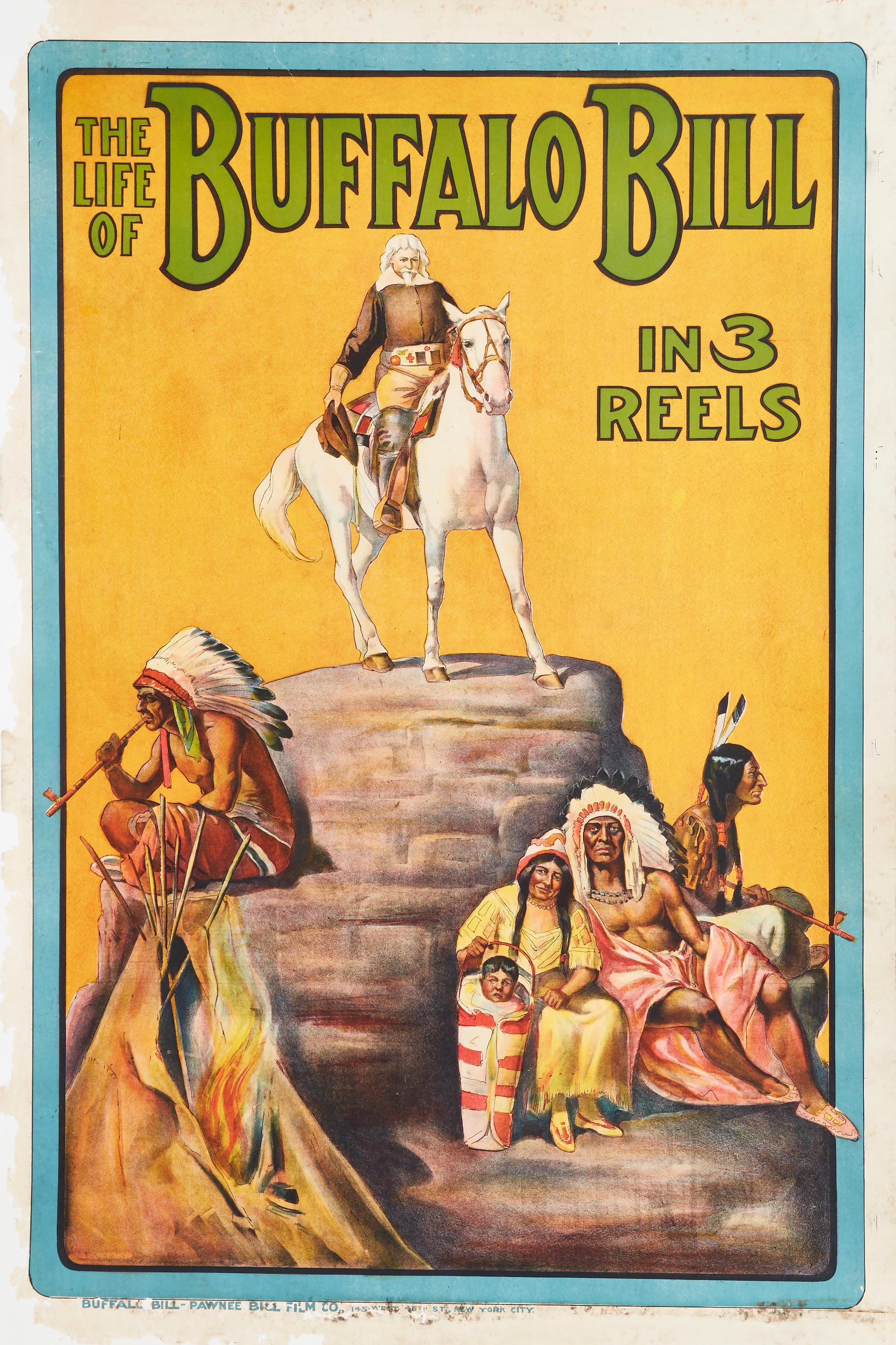 THE LIFE OF BUFFALO BILL Pawnee Bill Film Company 1912