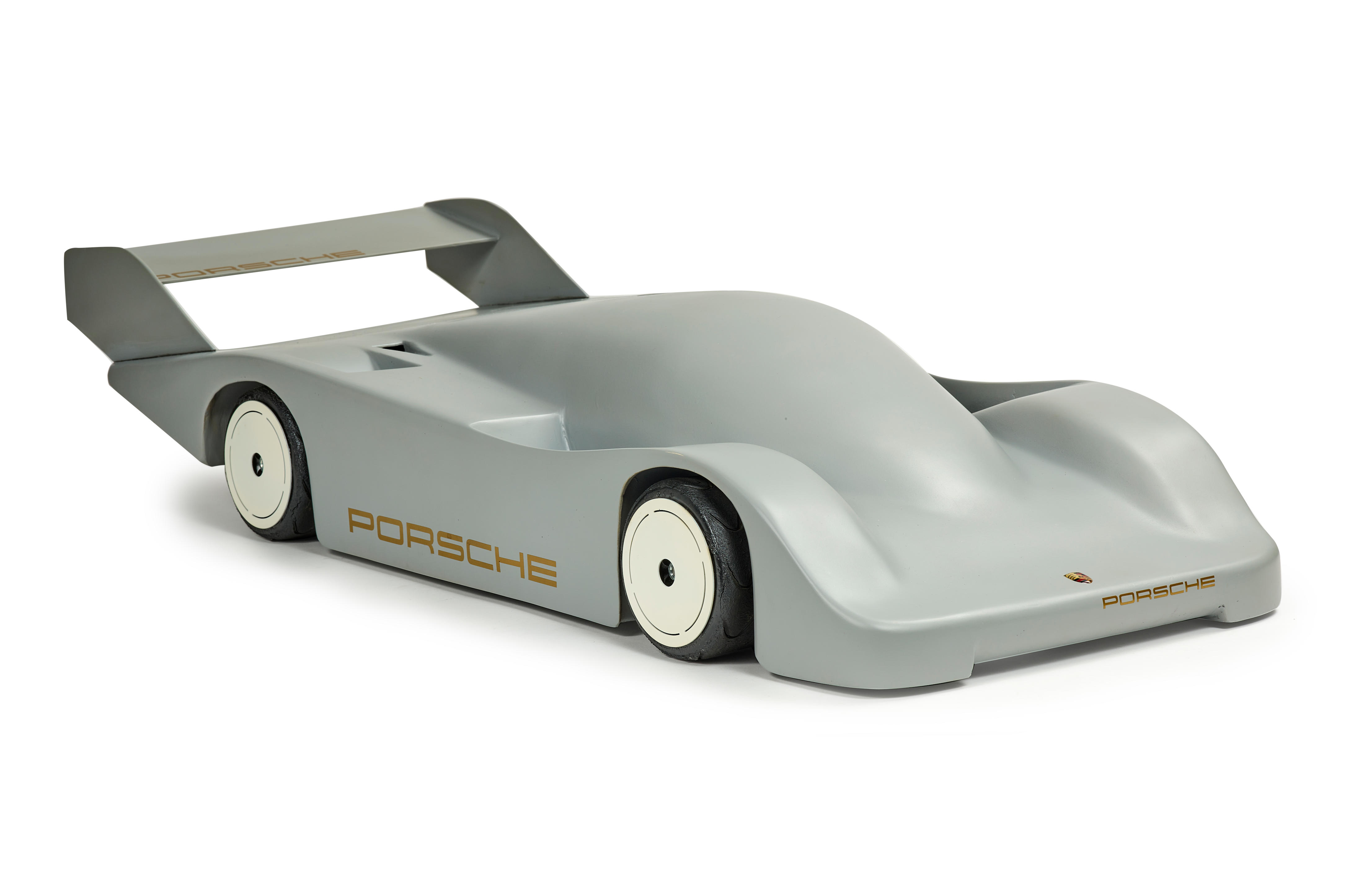 PORSCHE 956 962 WINDKANAL Large silhouette model in grey of