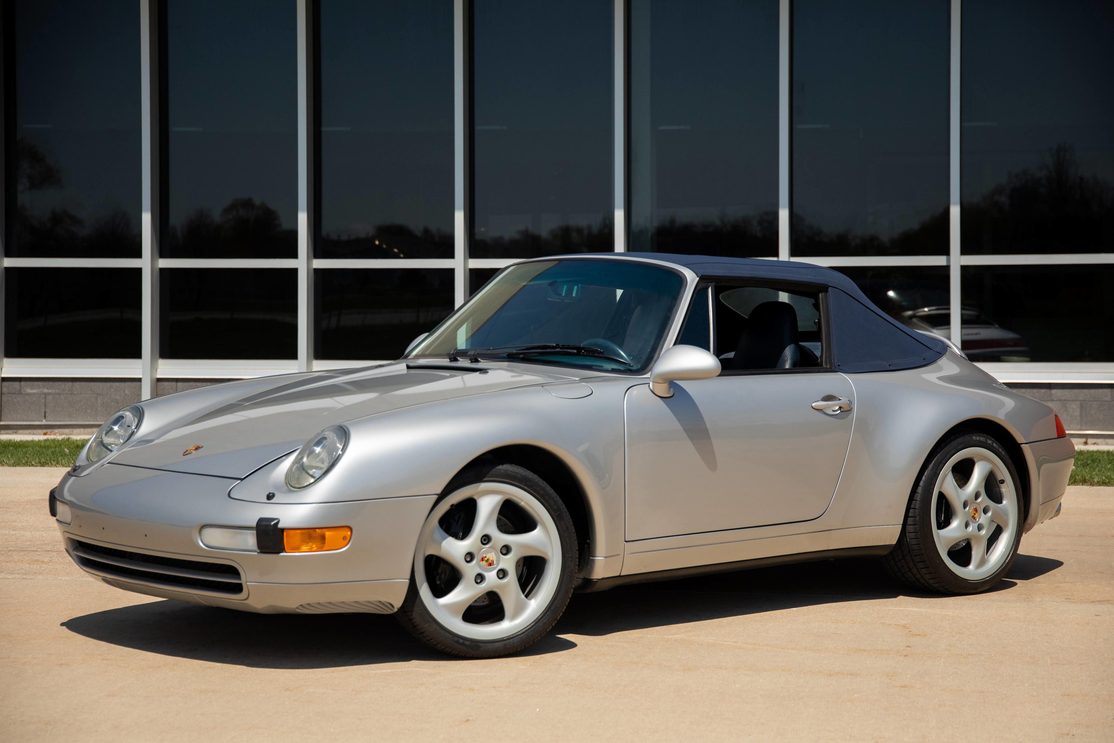 1997 PORSCHE 911 TYPE 993 CARRERA CABRIOLET VIN WP0CA2994VS341209 3